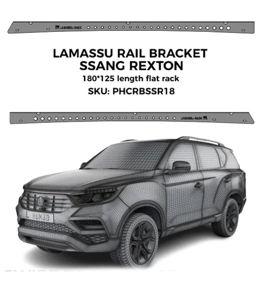 Buy Flat Roof Rack Ssang Rexton Online | LAMASSU RACK – Lamassu-Rack